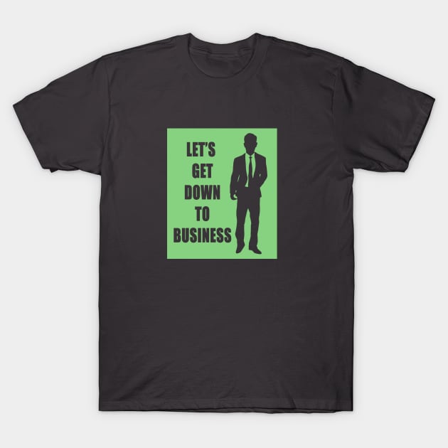 Businessman T-Shirt by DarkoRikalo86